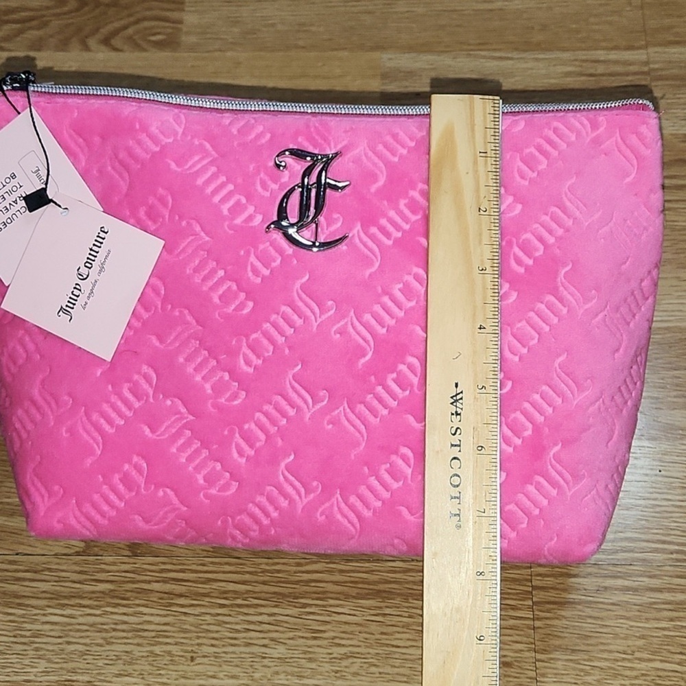 Juicy Couture Pink Cosmetic Bag - Picture 3 of 7